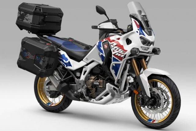 Cung xem Honda CRF1100L Africa Twin 2025 moi so huu do hoa tham chieu tu qua khu