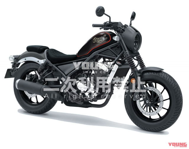 Honda co the se trang bi ly hop dien tu EClutch len mau Rebel 250CL250 - 6
