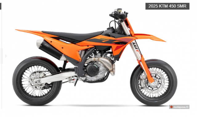 Tin do Supermoto kho co the bo qua lan nang cap tren KTM 450 SMR 2025 - 4