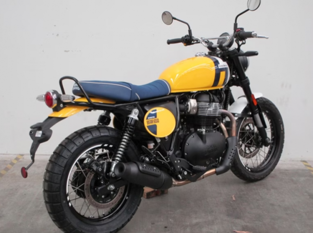 Cuoi cung chiec Scrambler 650 cua Royal Enfield cung xuat hien - 4