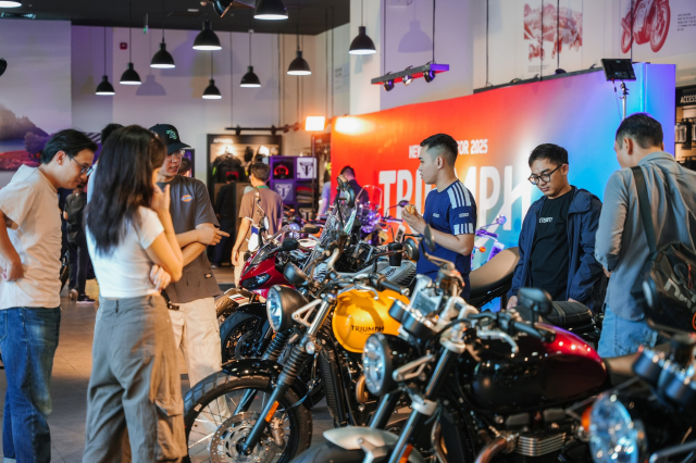 Triumph Motorcycles Viet Nam se mang nhung mau xe 2025 den su kien VMS 2024